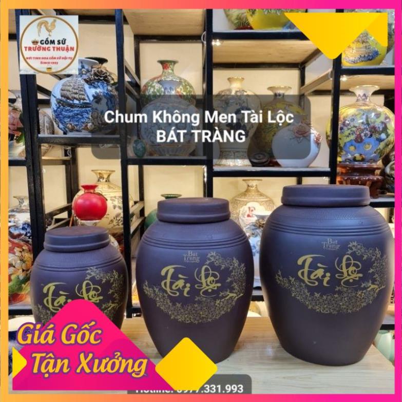 Chum Ngâm Rượu Bát Tràng KHÔNG MEN 10 lít và 20Lít Tài Lộc *BAO BỂ VỠ*