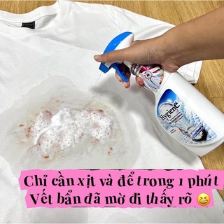Xịt tẩy quần áo Hygiene Thái Lan làm sạch vết bẩn