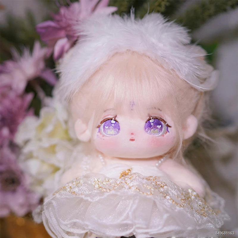 Chính Hãng 20Cm Búp Bê Bông Chiên Tóc Nude Cho Bé Sang Trọng Đồ Chơi Hình Người Búp Bê Có Thể Thay Đổi Búp Bê Quà Tặng C