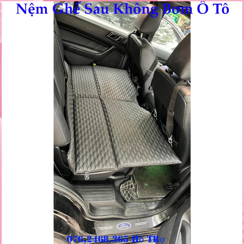 Đệm Sau Ô Tô Không Bơm Treo Ghế Cho Hang Ghế Sau Gấp Gọn 6 Mảnh Hàng Cao Cấp Bảo Hành 12 Tháng
