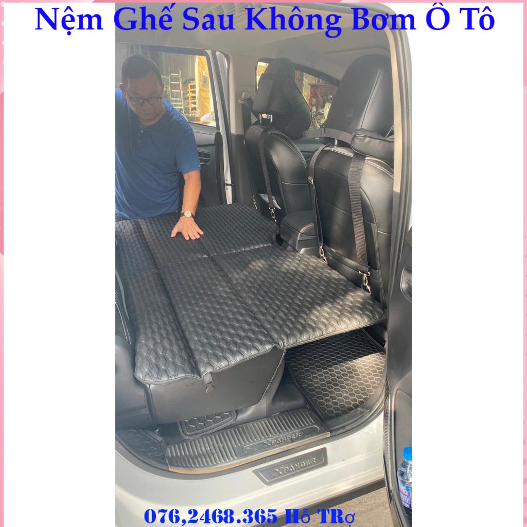 Đệm Sau Ô Tô Không Bơm Treo Ghế Cho Hang Ghế Sau Gấp Gọn 6 Mảnh Hàng Cao Cấp Bảo Hành 12 Tháng
