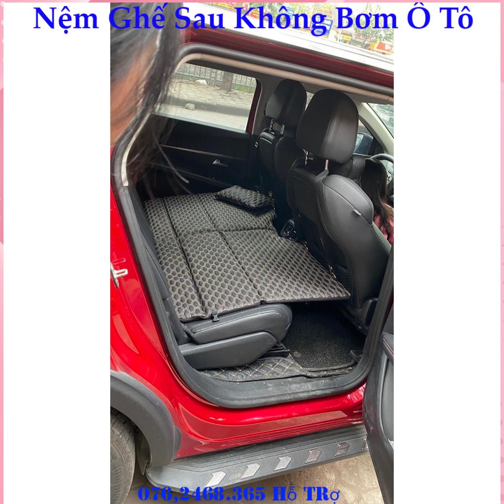 Đệm Sau Ô Tô Không Bơm Treo Ghế Cho Hang Ghế Sau Gấp Gọn 6 Mảnh Hàng Cao Cấp Bảo Hành 12 Tháng