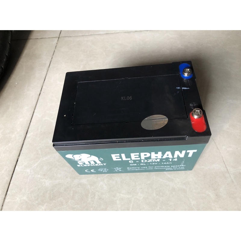 Bình Ắc Quy xe điện-loa kéo 12V-14Ah loại tốt