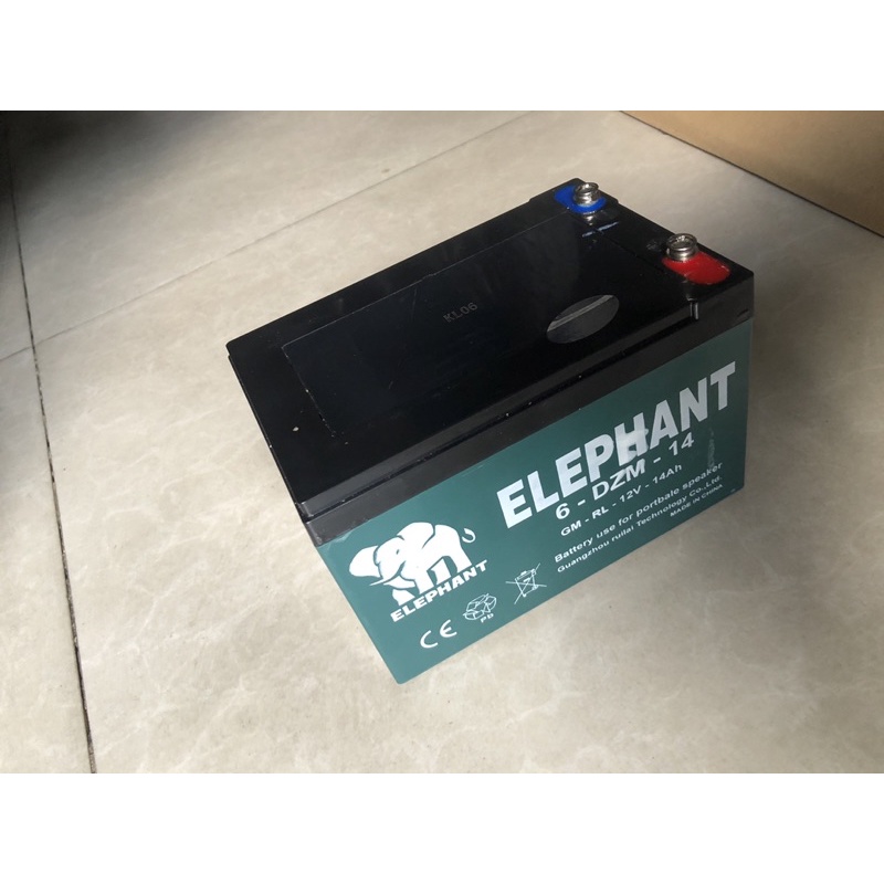 Bình Ắc Quy xe điện-loa kéo 12V-14Ah loại tốt