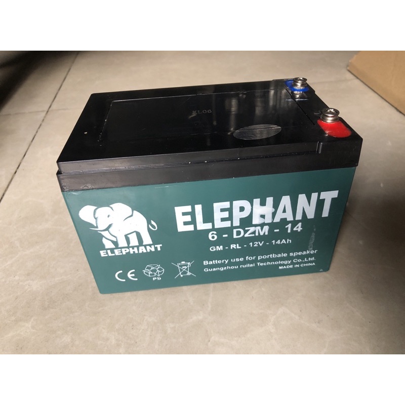 Bình Ắc Quy xe điện-loa kéo 12V-14Ah loại tốt