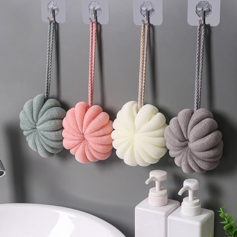 Bông tắm lưới hình quả bí ngô ssr