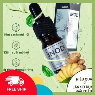  Serum khử mùi hôi nách hôi chân INOD chính hãng Serum Inod dưỡng trắng giảm thâm vùng da dưới cánh tay khử mùi cơ thể 