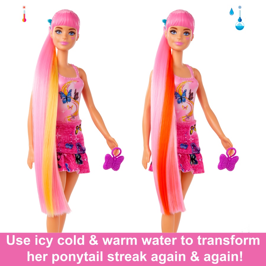 Đồ Chơi Búp Bê Barbie Đổi Màu - Phiên Bản Thời Trang Denim BARBIE HJX55