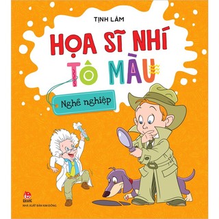 Sách Họa sĩ nhí tô màu - Nghề nghiệp