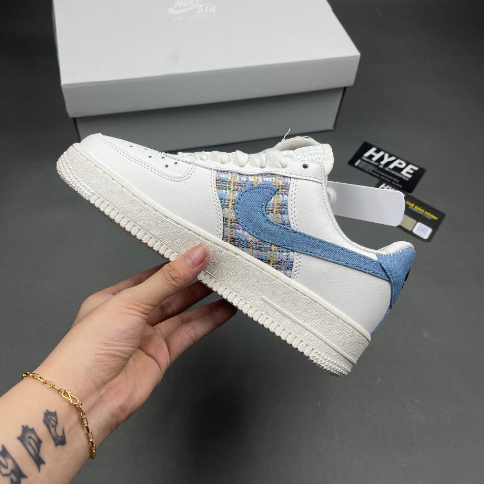 Giày Thể Thao Air Force 1 Just Do It Denim  | Chất Lượng Cao Phiên Bản Chất Lượng Cao