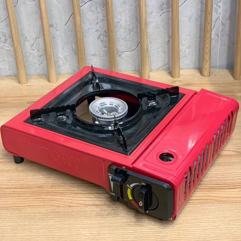 Bếp Gas Du Lịch Sơn KUSHINA/ VICTORIA,  Bếp ga mini dùng bình gas, lon ga mini  -  - Hàng Chính hãng