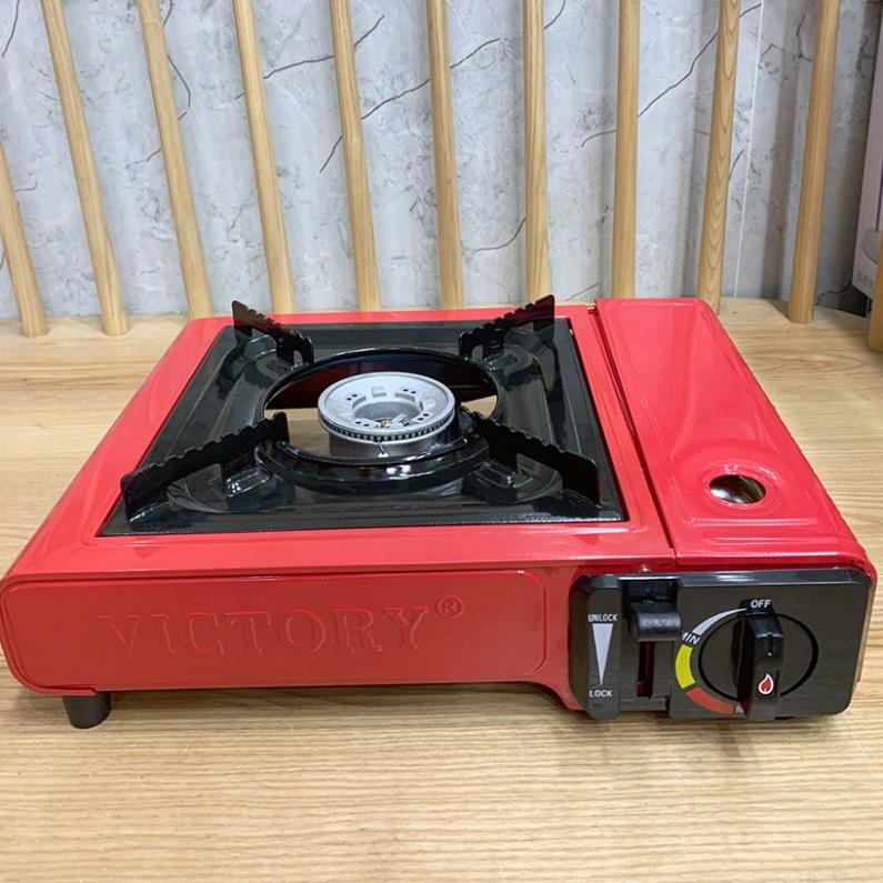 Bếp Gas Du Lịch Sơn KUSHINA/ VICTORIA,  Bếp ga mini dùng bình gas, lon ga mini  -  - Hàng Chính hãng