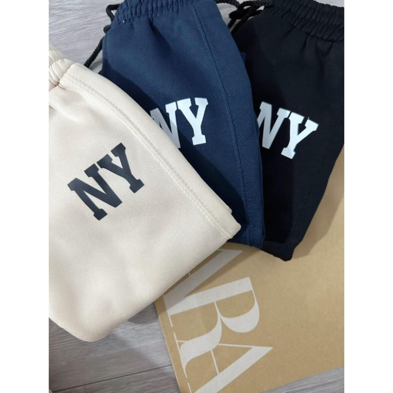 Set 3 quần NY chất nỉ bông cho bé trai -2023