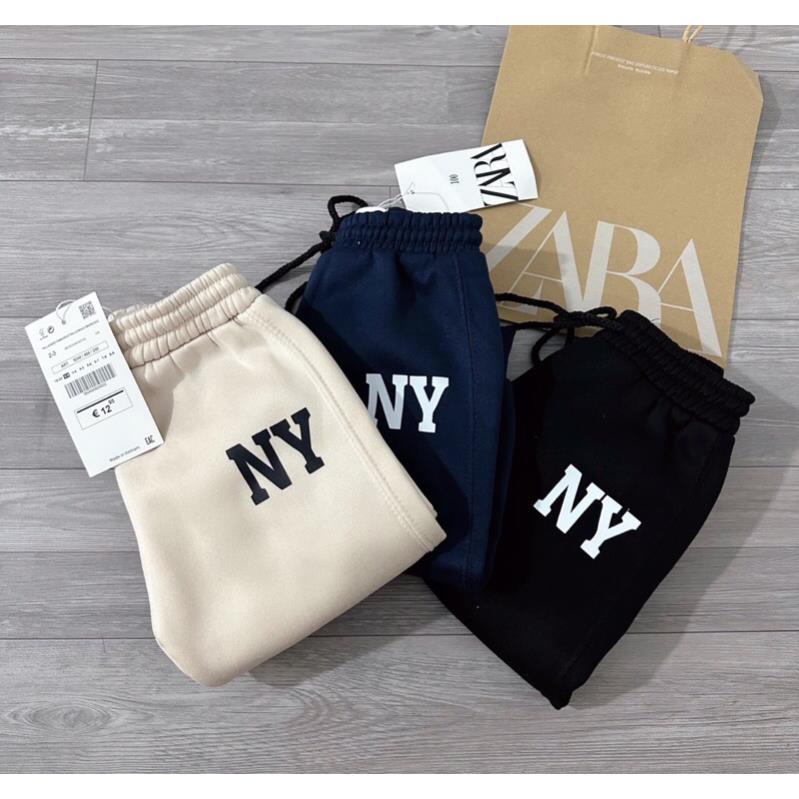 Set 3 quần NY chất nỉ bông cho bé trai -2023