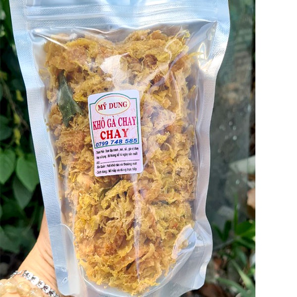 Khô Chay - Khô Gà Lá Chanh Chay - Món Ăn Thuần Chay - Gói 200gr và 1kg Nhà Làm