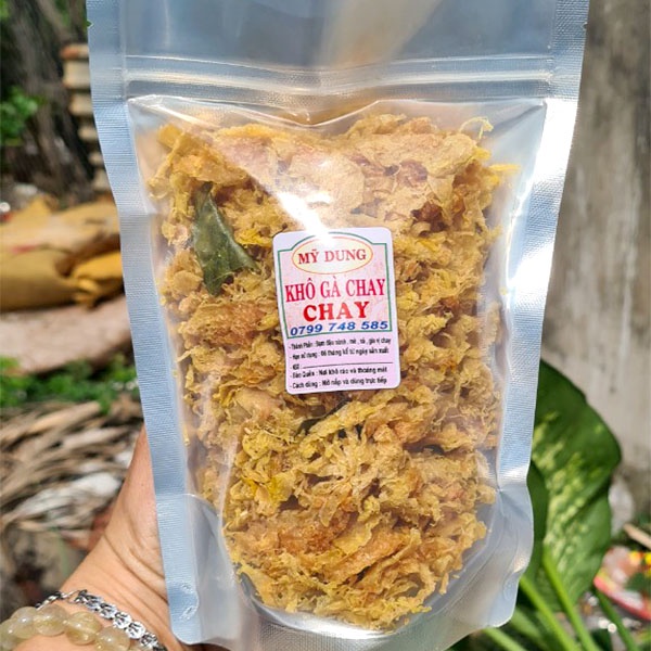 Khô Chay - Khô Gà Lá Chanh Chay - Món Ăn Thuần Chay - Gói 200gr và 1kg Nhà Làm
