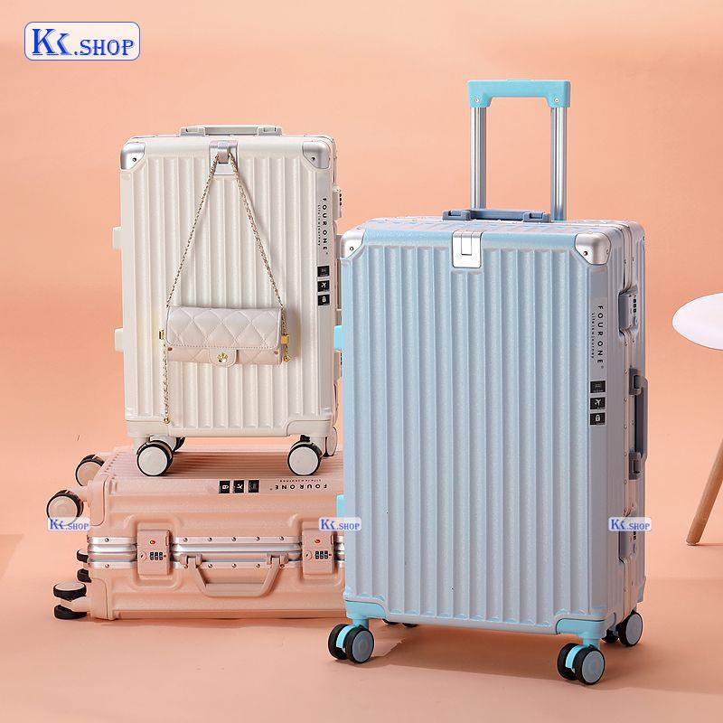 Thương Hiệu Kẹo Xe Đẩy Hành Lý Chính Hãng Đa Năng Bánh Xe Tắt Tiếng Vali Mới Lên Máy Bay Vali Cho Nam Và Nữ 20