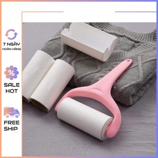 Cây Lăn Bụi Quần Áo Đa Năng Tặng Kèm 2 Cuộn Lau