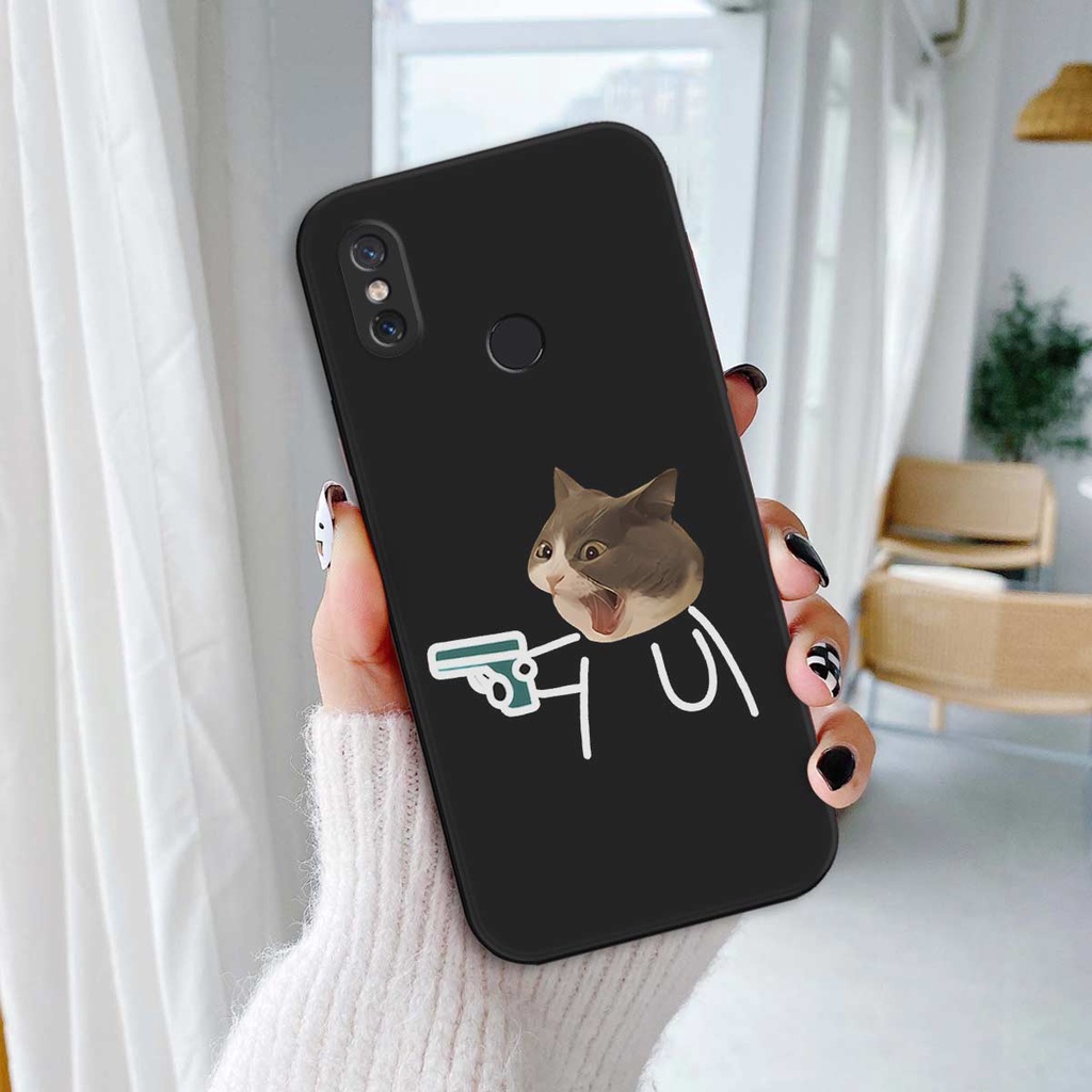 Ốp TPU dẻo Xiaomi Mi8 / Mi 8 SE / Mi 8 Lite silicon hình chó mèo cặp đôi ngộ nghĩnh , rẻ đẹp