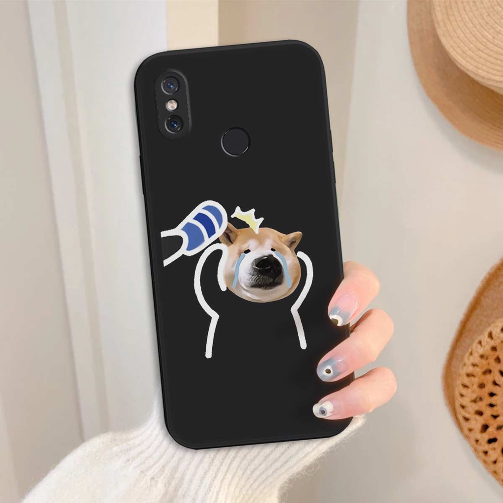 Ốp TPU dẻo Xiaomi Mi8 / Mi 8 SE / Mi 8 Lite silicon hình chó mèo cặp đôi ngộ nghĩnh , rẻ đẹp
