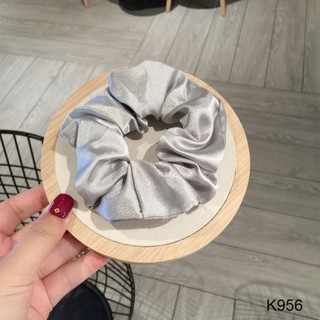 Cột tóc vải scrunchies buộc tóc vải trơn bóng shop acecook