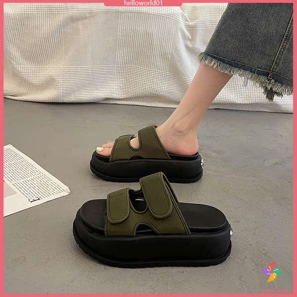 Giày đi biển mùa hè dày-soled sandals nữ