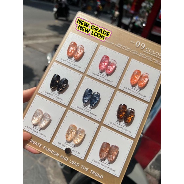 set gel nhũ xà cừ 9m