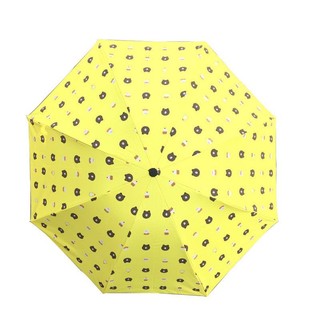 Cây dù hình gấu Brown dễ thương gấp gọn có thể mang đi chơi, đi làm, hay đi du lịch tránh nắng