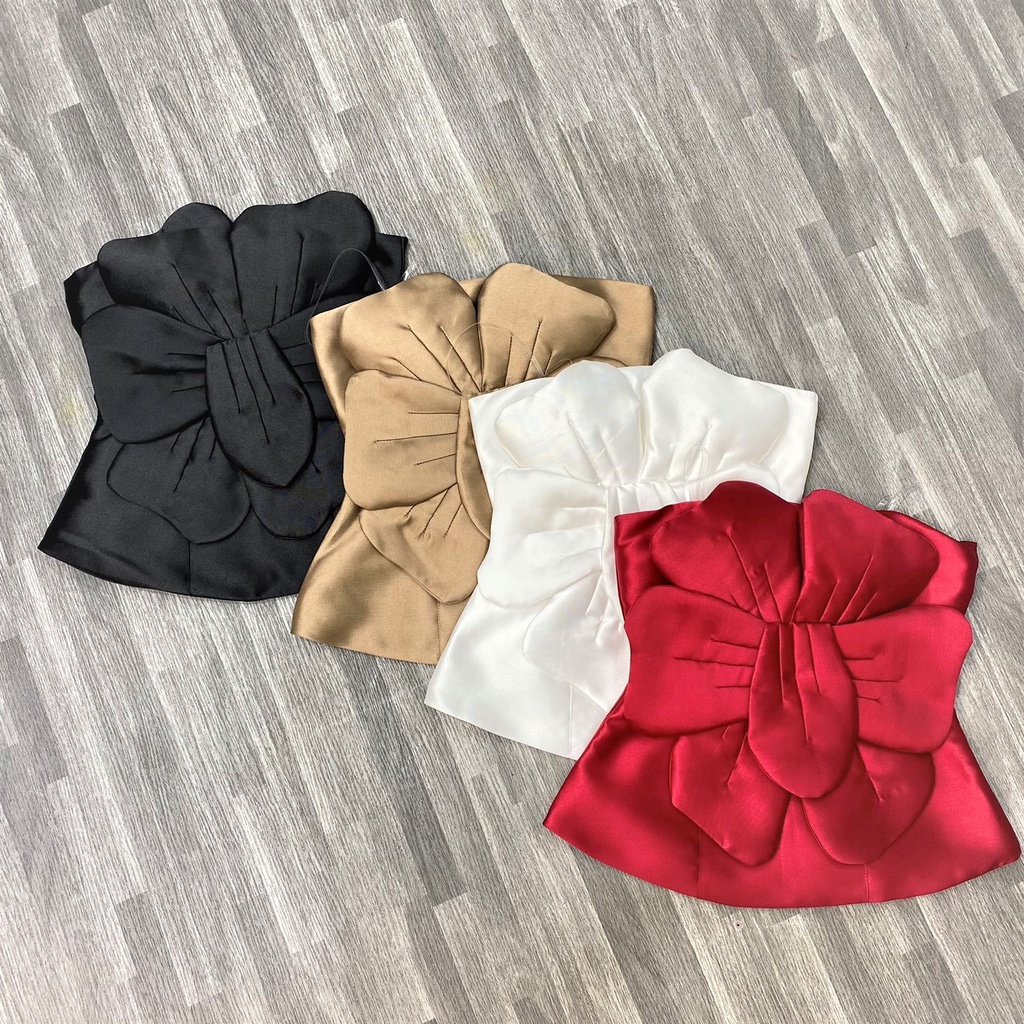 ÁO PEPLUM ĐÍNH CÁCH HOA MAI