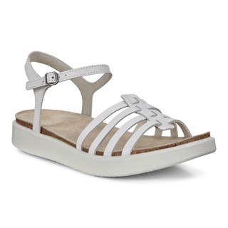 Giày sandals nữ Ecco Corksphere - Bright White - 27183301002