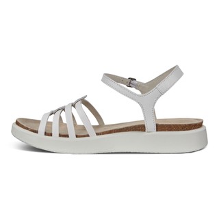 Giày sandals nữ Ecco Corksphere - Bright White - 27183301002