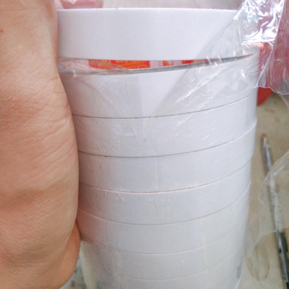 Băng Dính 2 Mặt/Băng Dính Xốp 2 Mặt Xanh Và Trắng Loại Mỏng và Dày Kích Thước 1cm/2cm/3cm/5cm