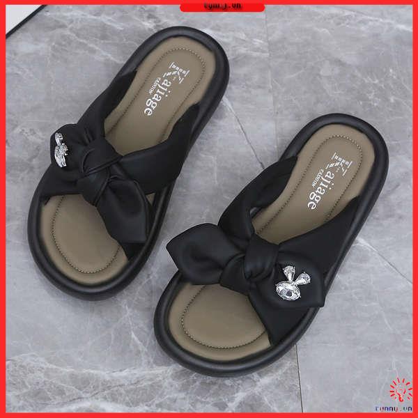 Thời trang phong cách mới thường dép dày-chân