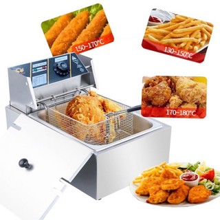 Bếp chiên đơn, bếp chiên nhúng điện sunny 6l 2500w siêu bền