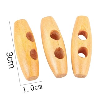 10 Nút gỗ cài áo