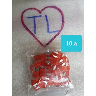 cầu chì dẹp xe tay ga ô tô. To - nhỏ (10 cái) (loại tốt)