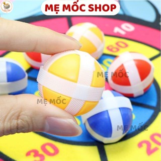 Đồ Chơi Bóng Dính Gai, Bóng Ném Dính Phi Tiêu Memocshop Bóng Gai An Toàn Giúp Bé Chơi Thỏa Thích