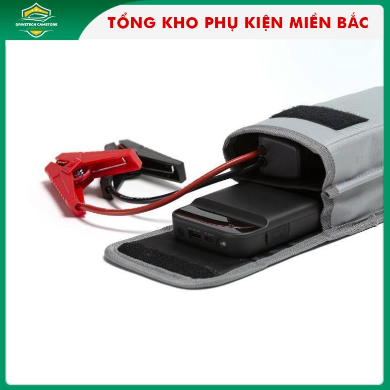 Bộ kích bình ắc quy ô tô 70mai MIDRIVE PS01 XIAOMI tích hợp sạc dự phòng dung lượng 11000 mAh.