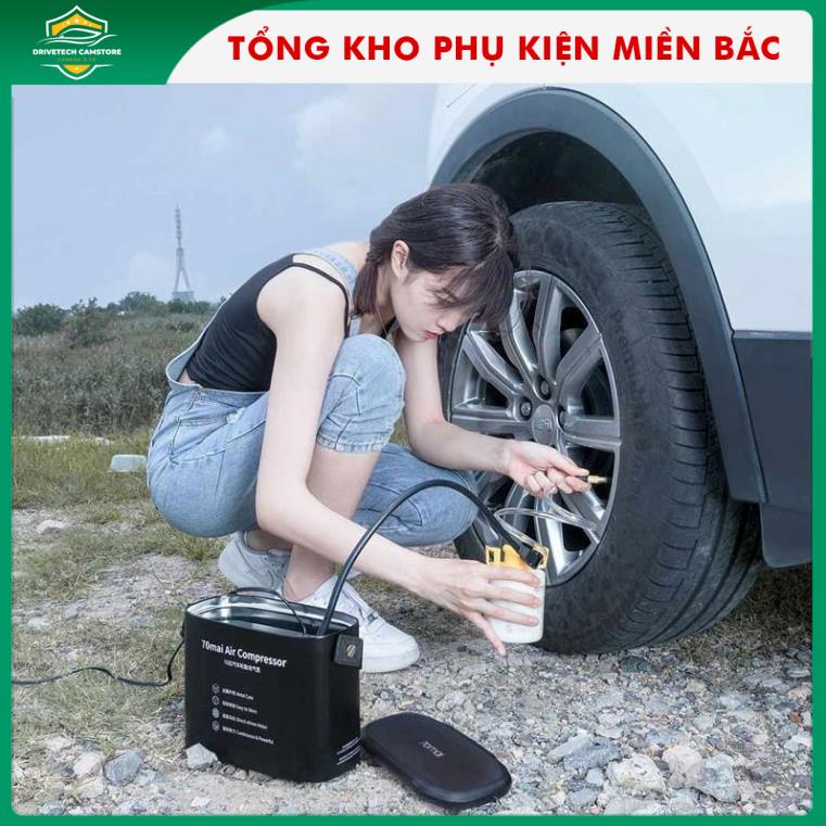 Máy bơm hơi tự động 70Mai Air Compressor TP01 XIAOMI dụng cụ hỗ trợ lốp xe ô tô