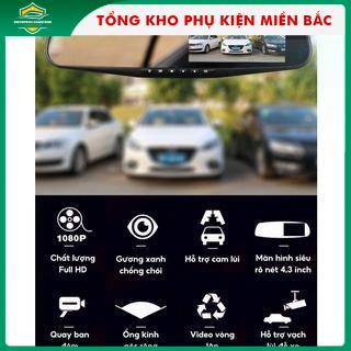 Camera hành trình ô tô M4 hỗ trợ cam trước và sau, ghi âm, chế độ quay đêm , hình ảnh sắc nét.