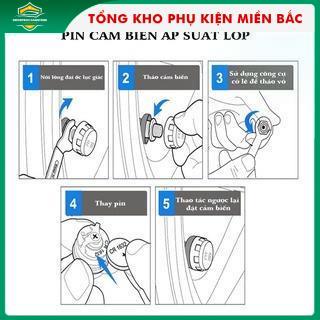 Cảm biến áp suất lốp XetabonTPMS chống nước IP67 van gắn ngoài pin sạc năng lượng mặt trời