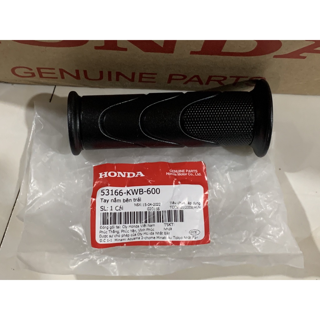 Tay nắm bên trái | bao tay WAVE S110, A110, RSX110, AB125, SH, Lead 125, VISION chính hãng Honda