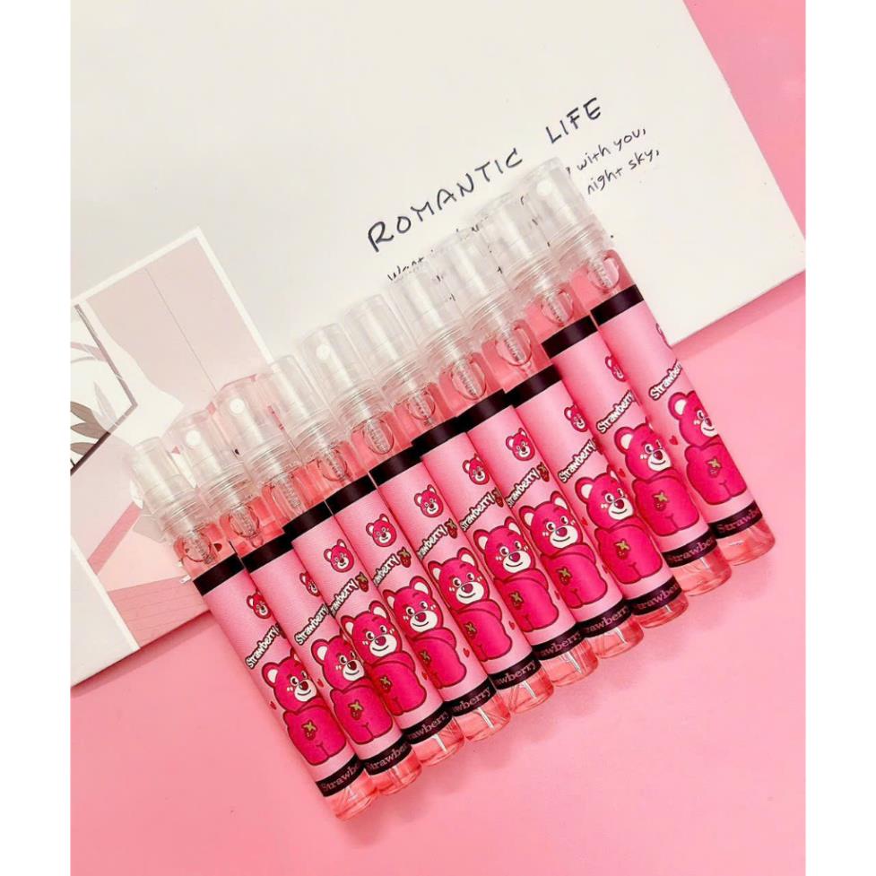 Body Mist, Xịt Thơm Toàn Thân, Body Mist Lotso Gấu Dâu 10ML - DORIS SHOP