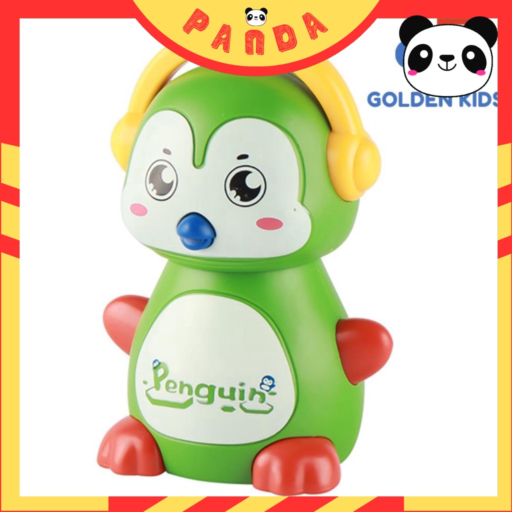 Chim Cánh Cụt Đồ Chơi Chạy Cót Nhiều Màu Sắc Siêu Dễ Thương Cho Bé PANDA TOYS