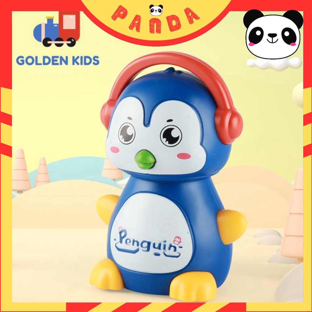 Chim Cánh Cụt Đồ Chơi Chạy Cót Nhiều Màu Sắc Siêu Dễ Thương Cho Bé PANDA TOYS