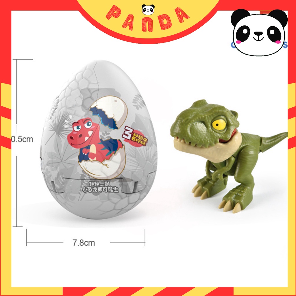 Đồ Chơi Trứng Khủng Long Biến Hình Dễ Thương, Đáng Yêu Cho Bé Panda Toys
