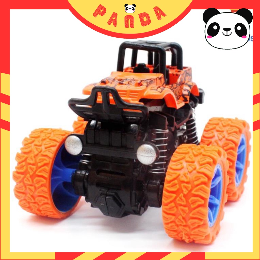 Xe Ô Tô Đồ Chơi Cho Bé Trai, Xe Địa Hình Bánh Đà Nhào Lộn 360 Độ Chạy Đà Cực Mạnh Cho Bé Yêu