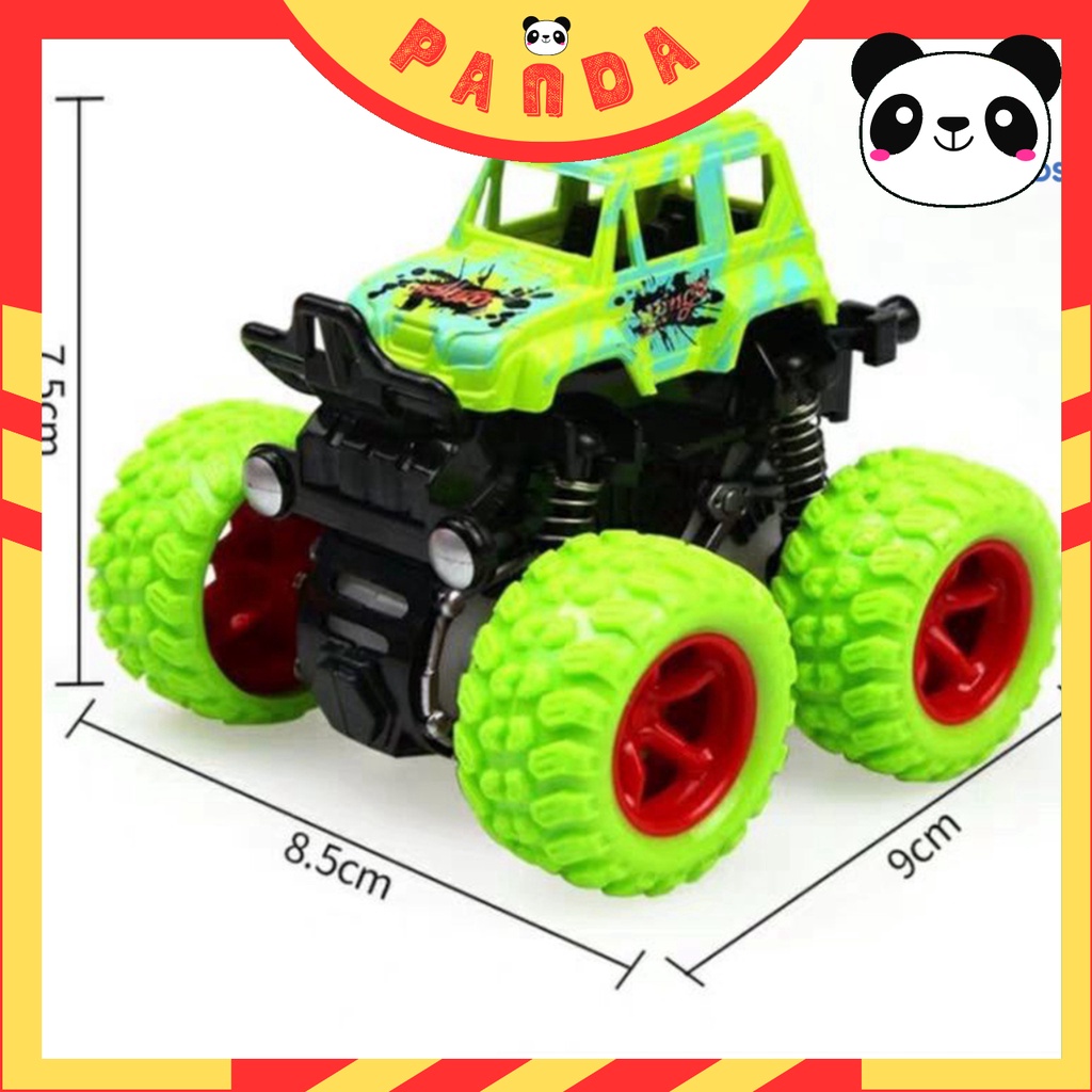 Xe Ô Tô Đồ Chơi Cho Bé Trai, Xe Địa Hình Bánh Đà Nhào Lộn 360 Độ Chạy Đà Cực Mạnh Cho Bé Yêu