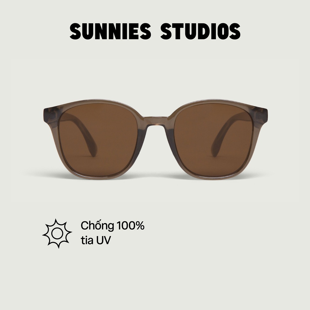Kính mát Sunnies Studios Gọng Vuông Neo in Mink