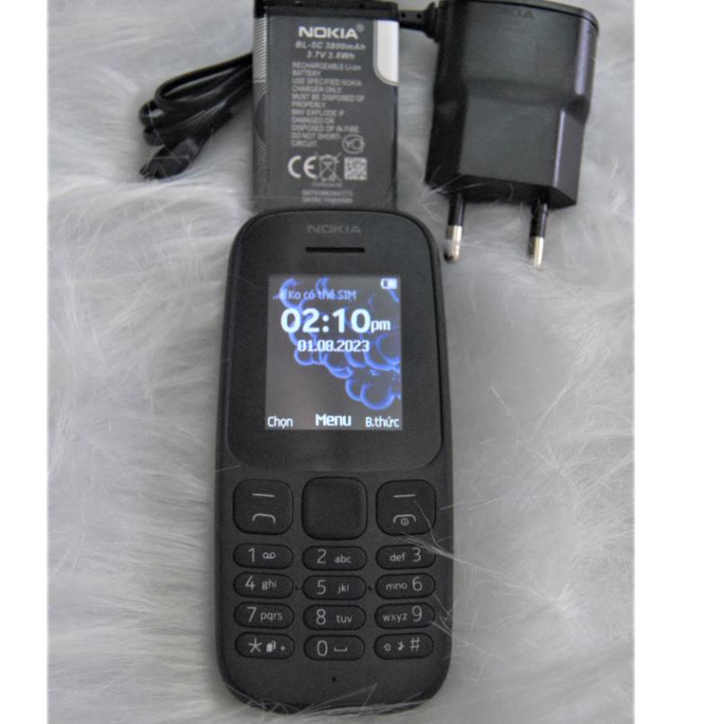 { BH 6 THÁNG } điện thoại nokia 105 (2017) chính hãng 1 sim . BẢO HÀNH 1 ĐỔI 1 TRONG 2 THÁNG | BigBuy360 - bigbuy360.vn